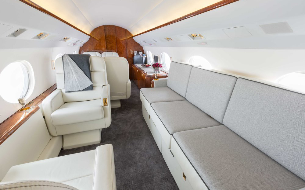 foto dell'aereo Gulfstream IVSP